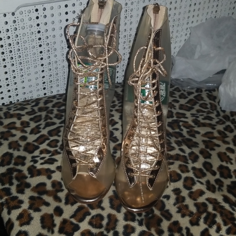 Clear Booties